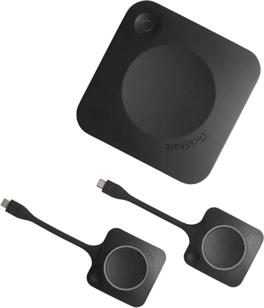 Barco ClickShare CX-30 中型會議室混合會議主力｜雙 Button、雙來源上牆、TouchBack 註記，7 秒開會