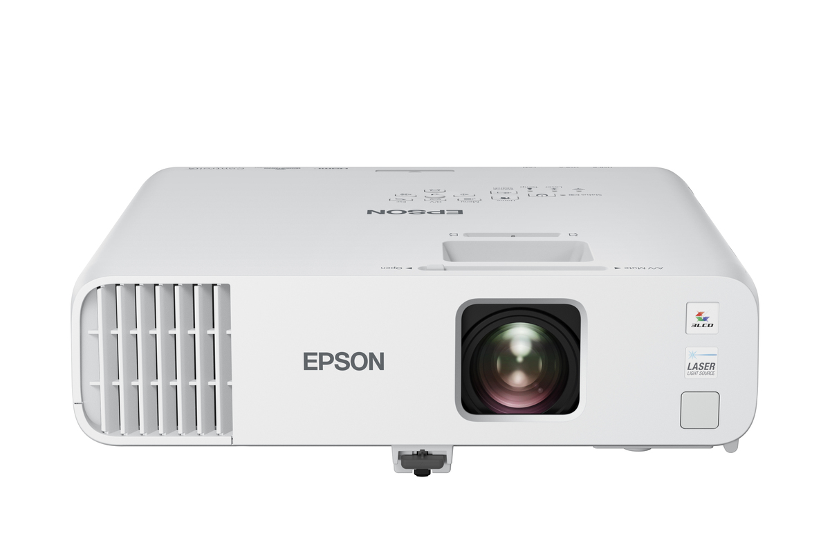 EPSON EB-L210W 4,500 流明 WXGA 商用雷射｜4.2 公斤機身、梯形修正有自動功能，光源 20,000 小時免保養